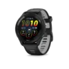 Garmin Forerunner 265 GPS Running Smartwatch - Black/Powder Gray