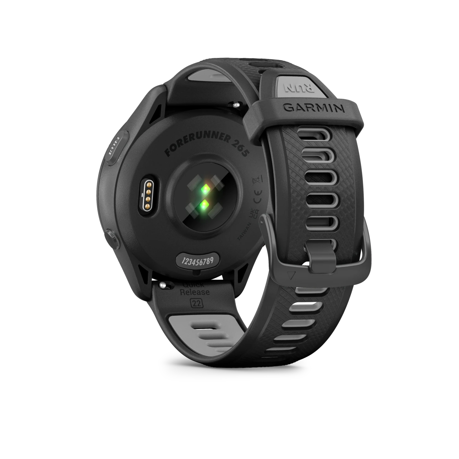 Garmin Forerunner 265 GPS Running Smartwatch - Black/Powder Gray 7 Garmin Forerunner 265 GPS Running Smartwatch - Black/Powder Gray - Image 7