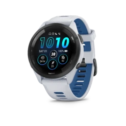 Garmin Forerunner 265 - AMOLED GPS Running Smartwatch in Whitestone