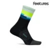 Feetures Elite Ultra Light Mini Crew Performance Socks (Bayside Black)