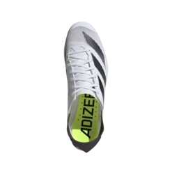 ADIDAS Unisex Adizero Finesse (Cloud White/Core Black/Green Spark) 11 ADIDAS Unisex Adizero Finesse (Cloud White/Core Black/Green Spark) -TCRunning Shop IE5487 3 FOOTWEAR Photography TopPortraitView transparent