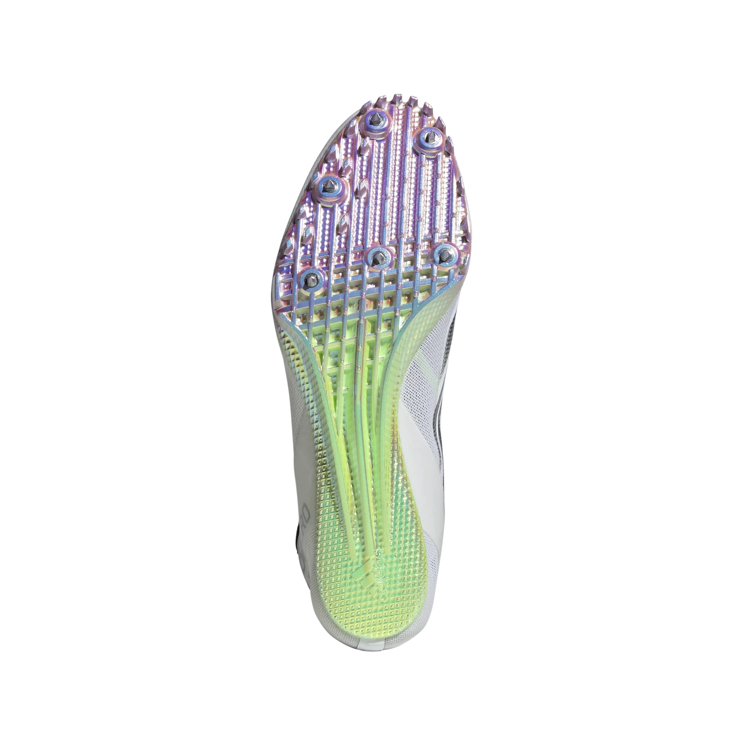 ADIDAS Unisex Adizero Finesse (Cloud White/Core Black/Green Spark) 7 ADIDAS Unisex Adizero Finesse (Cloud White/Core Black/Green Spark) - Image 7