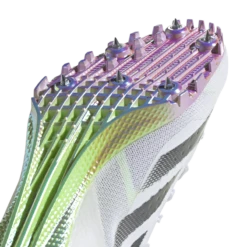 ADIDAS Unisex Adizero Finesse (Cloud White/Core Black/Green Spark) 12 ADIDAS Unisex Adizero Finesse (Cloud White/Core Black/Green Spark) -TCRunning Shop IE5487 8 FOOTWEAR Photography DetailView2 transparent