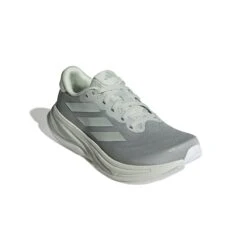 ADIDAS Women's Supernova Solution 2 (WONSIL/LINGRN/SILGRN) 7 ADIDAS Women's Supernova Solution 2 (WONSIL/LINGRN/SILGRN) -TCRunning Shop IH8713 6 FOOTWEAR Photography FrontLateralTopView white