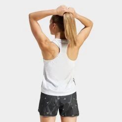 ADIDAS Women's Own The Run Tank Top (White) -TCRunning Shop IK7441 100 M3