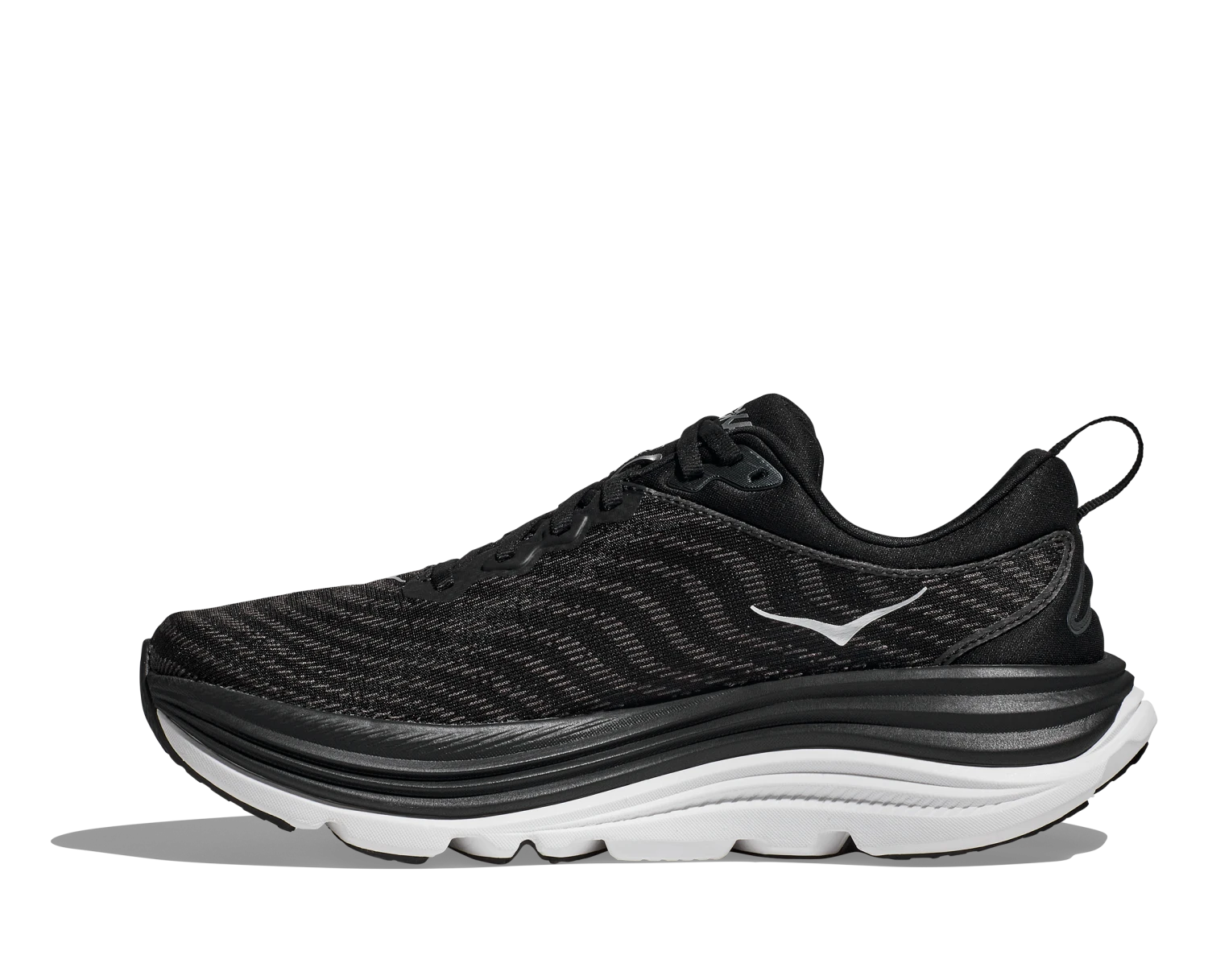 Hoka Men's Gaviota 5 (BWHT - Black/White) 2 Hoka Men's Gaviota 5 (BWHT - Black/White) - Image 2