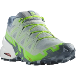 Salomon Women’s Speedcross 6 (Quarry/Green Gecko/Flint Stone) 7 Salomon Women’s Speedcross 6 (Quarry/Green Gecko/Flint Stone) -TCRunning Shop IMG 3305