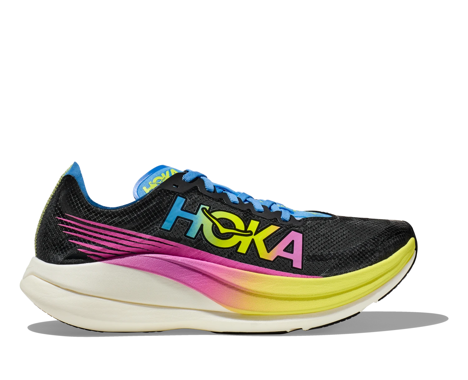 Hoka Unisex Rocket X 2 (BKML - Black/Multi) 1 Hoka Unisex Rocket X 2 (BKML - Black/Multi)