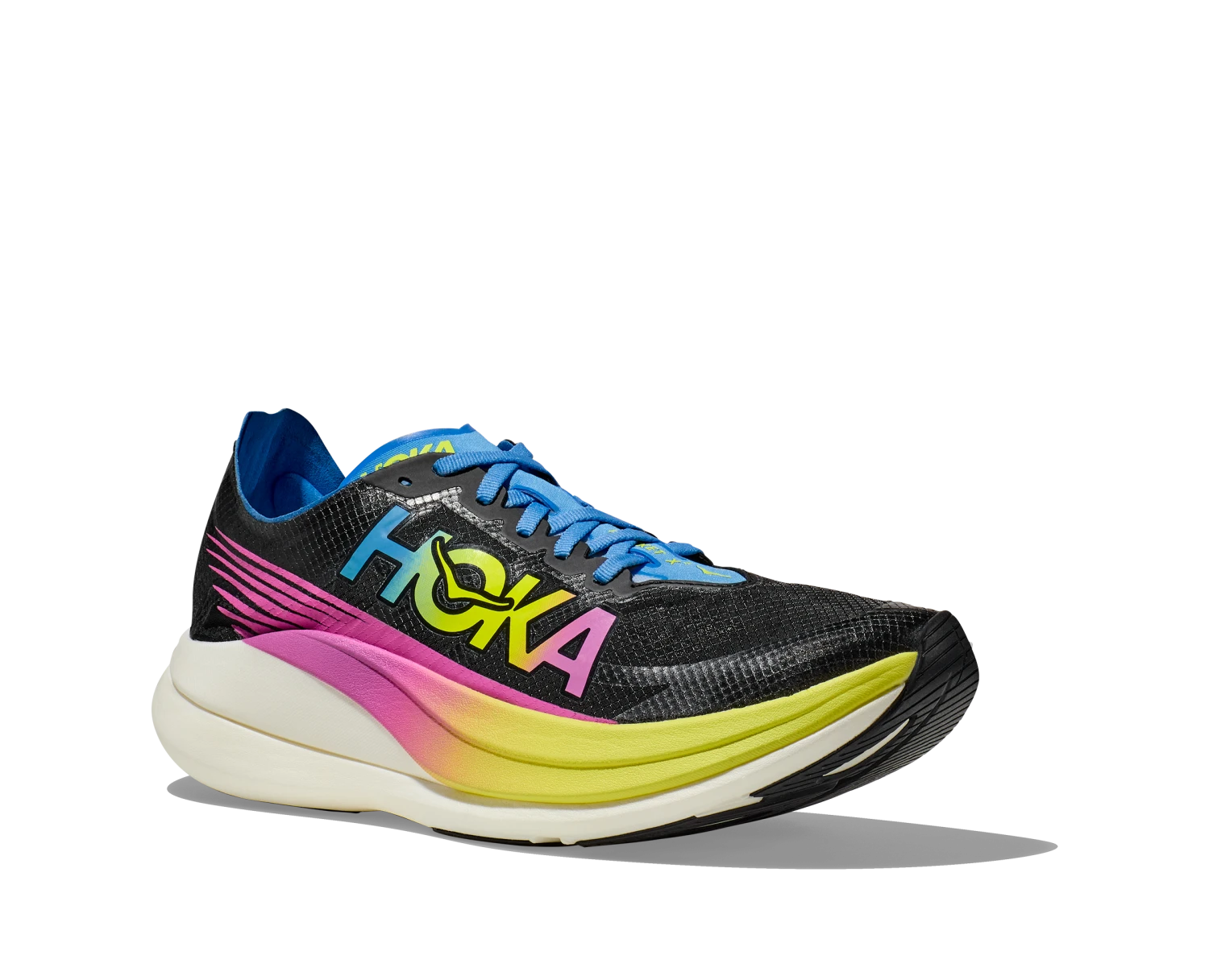 Hoka Unisex Rocket X 2 (BKML - Black/Multi) 3 Hoka Unisex Rocket X 2 (BKML - Black/Multi) - Image 3