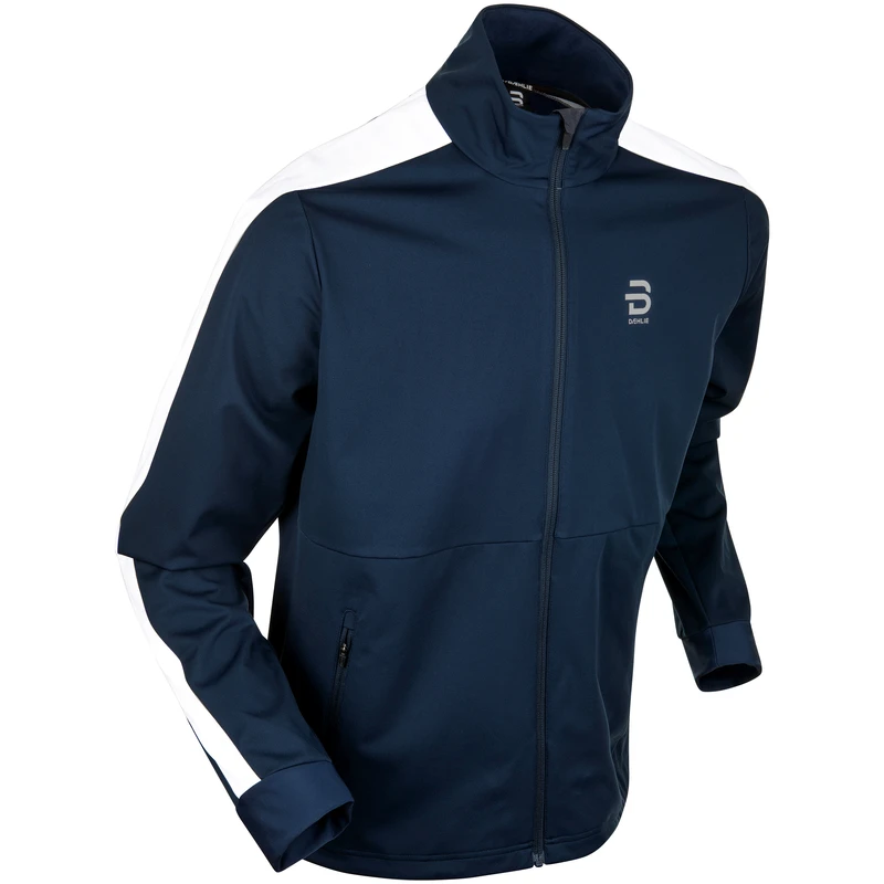 Men's Davos Performance Softshell Training Jacket - Navy Blue 1 Men's Davos Performance Softshell Training Jacket - Navy Blue