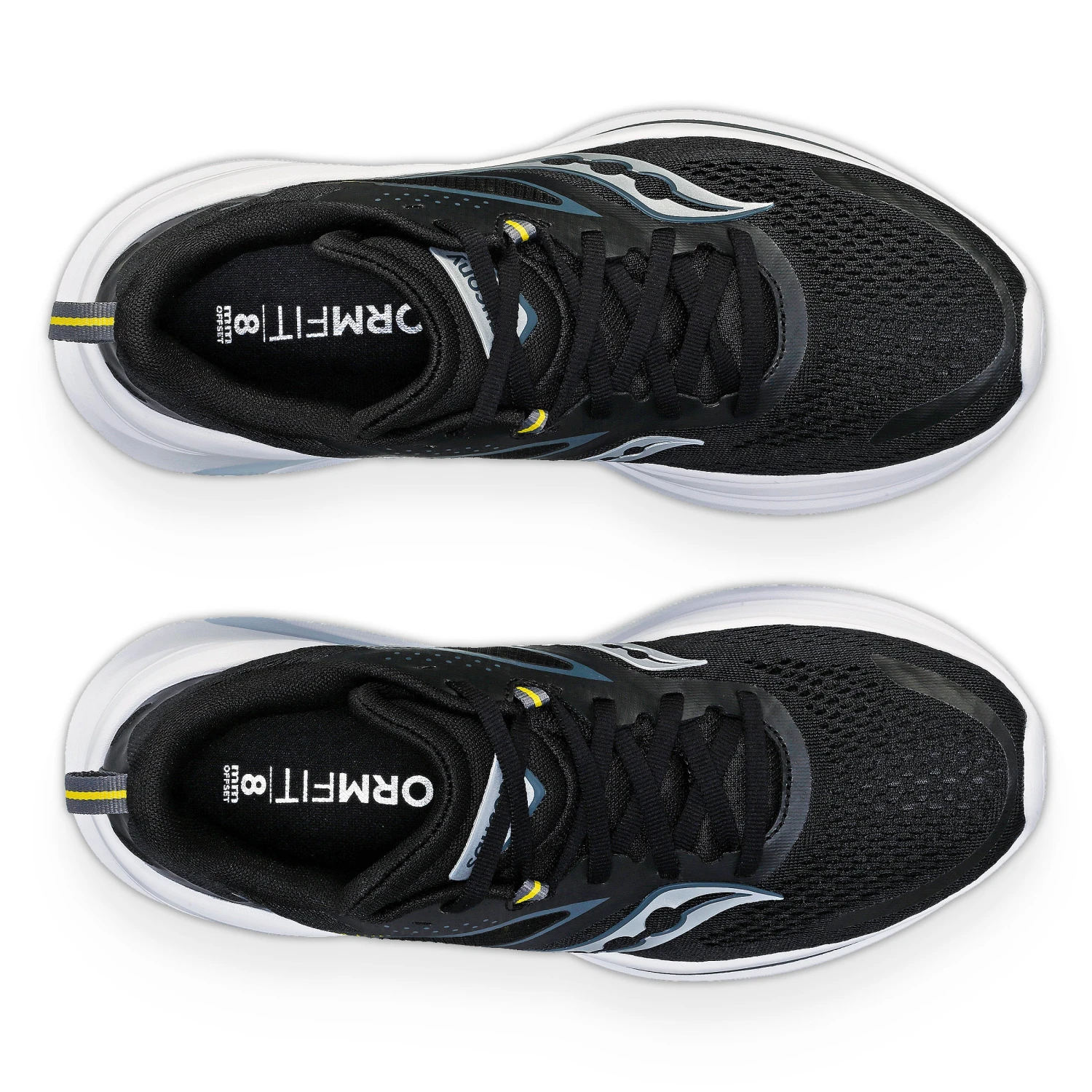 Saucony Men’s Omni 22 (100 - Black/White) 4 Saucony Men’s Omni 22 (100 - Black/White) - Image 4