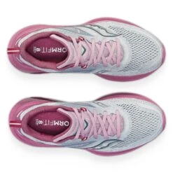 Saucony Women’s Omni 22 WIDE (105 - Cloud/Orchid) -TCRunning Shop IMG 5006
