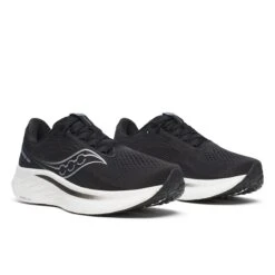 Saucony Men’s Ride 18 WIDE (100 - Black/White) -TCRunning Shop IMG 5819