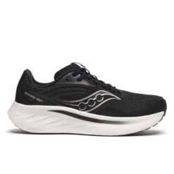 Saucony Men’s Ride 18 (100 - Black/White)