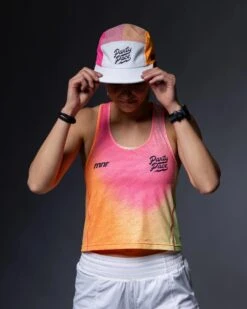 Pacer Cap (Party Pace Pink And Orange) -TCRunning Shop Image154 53f7bcc6 ae42 44cd add9 59097190427c