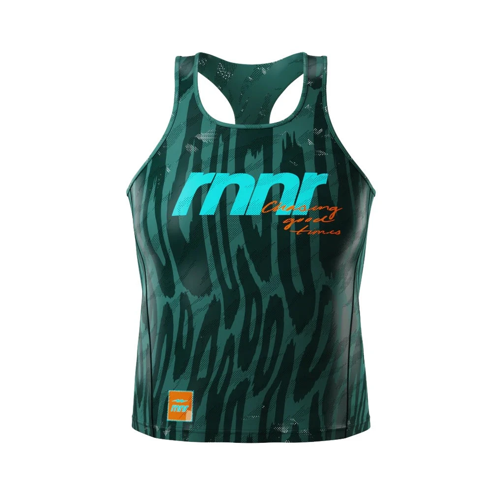 Teal Cheetah Cropped Running Singlet - Lightweight Eco-Friendly Top 1 Teal Cheetah Cropped Running Singlet - Lightweight Eco-Friendly Top