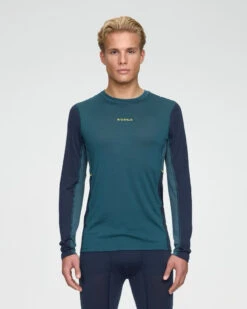 Men's Performance Merino Wool Long Sleeve Training Shirt - Teal 6 Men's Performance Merino Wool Long Sleeve Training Shirt - Teal -TCRunning Shop Image221 b9223994 ba37 4a61 8f9a e1536d7c7f85