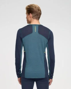 Men's Performance Merino Wool Long Sleeve Training Shirt - Teal 7 Men's Performance Merino Wool Long Sleeve Training Shirt - Teal -TCRunning Shop Image222 46b4cefe cc99 41ba b205 b88a3057b434
