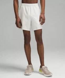 Lululemon Men's Pace Breaker Short 7" *Linerless (Bone)