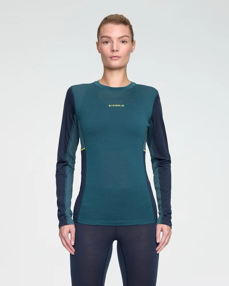 Women's Performance Long Sleeve (Teal) 3 Women's Performance Long Sleeve (Teal) - Image 3