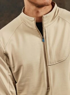 Men's Rover Merino Wool Half-Zip Pullover - Dune 6 Men's Rover Merino Wool Half-Zip Pullover - Dune -TCRunning Shop Image280 99834440 d186 4491 86e0 89ea90248e9f