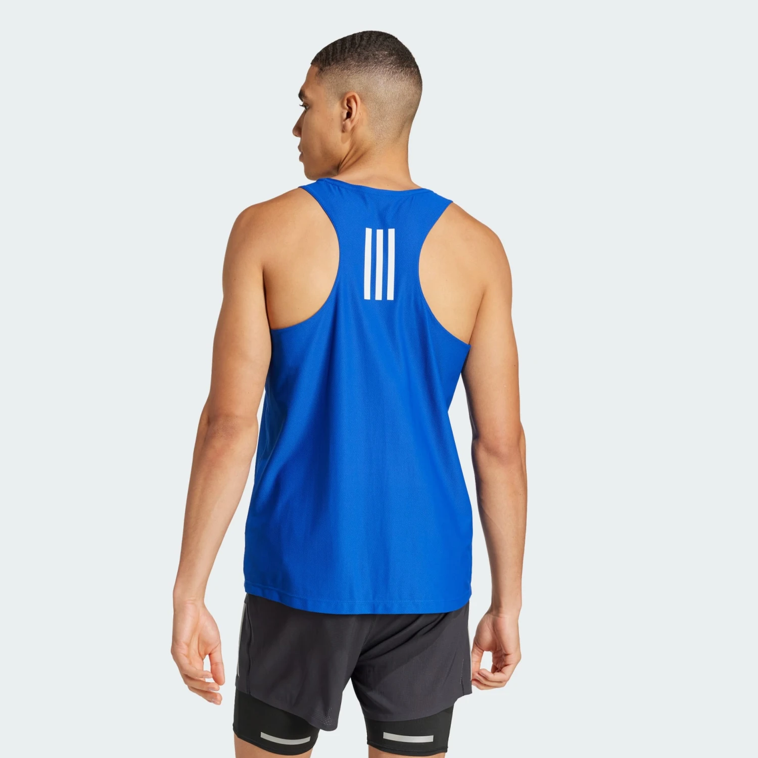 ADIDAS Men's OTR Base Tank (Royal Blue) 2 ADIDAS Men's OTR Base Tank (Royal Blue) - Image 2