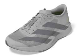 ADIDAS Men's Adizero Evo SL (SILVMT/IRONMT/HALSIL) 13 ADIDAS Men's Adizero Evo SL (SILVMT/IRONMT/HALSIL) -TCRunning Shop JR3419 11 FOOTWEAR 3D Rendering SideLateralLeftView transparent