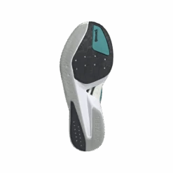 ADIDAS Men’s Adizero Boston 13 (Cloud White/Pure Teal/Grey) -TCRunning Shop JR4791 4 FOOTWEAR Photography BottomView transparent