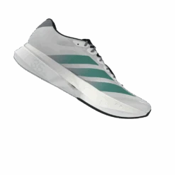 ADIDAS Women’s Adizero Boston 13 (Cloud White/Pure Teal/Grey) 10 ADIDAS Women’s Adizero Boston 13 (Cloud White/Pure Teal/Grey) -TCRunning Shop JR4793 13 FOOTWEAR ZIP Turntable 3d 5 transparent