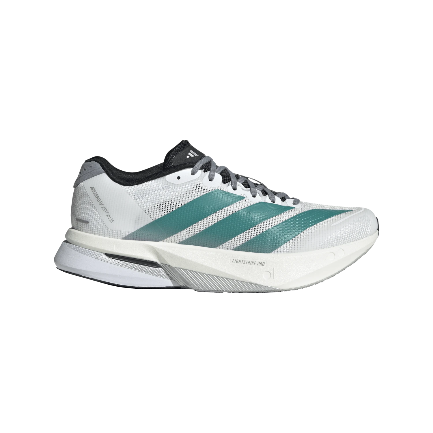 ADIDAS Women’s Adizero Boston 13 (Cloud White/Pure Teal/Grey) 1 ADIDAS Women’s Adizero Boston 13 (Cloud White/Pure Teal/Grey)