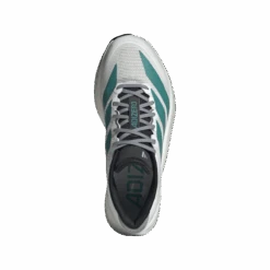 ADIDAS Women’s Adizero Boston 13 (Cloud White/Pure Teal/Grey) 13 ADIDAS Women’s Adizero Boston 13 (Cloud White/Pure Teal/Grey) -TCRunning Shop JR4793 3 FOOTWEAR Photography TopPortraitView transparent