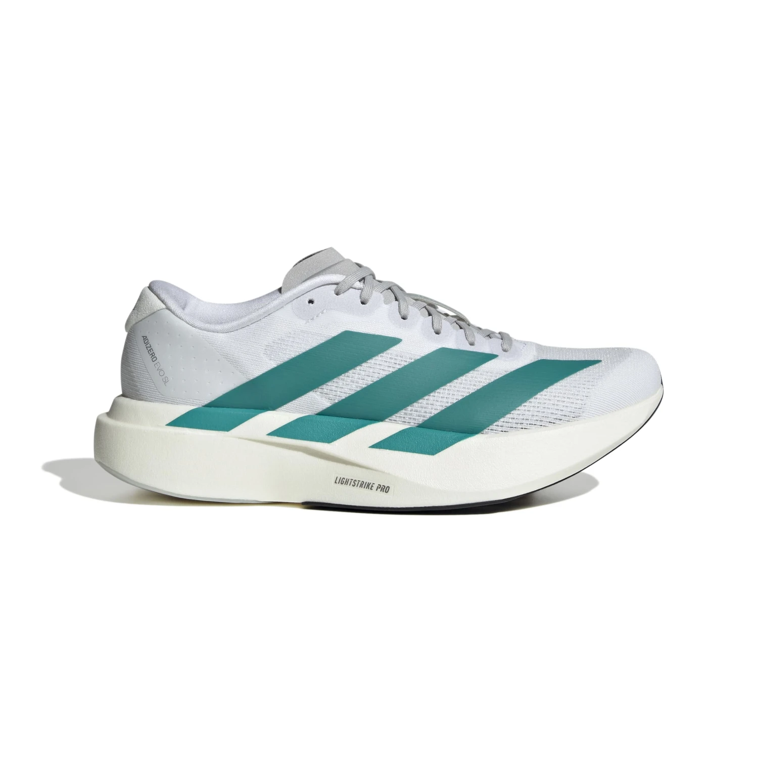 ADIDAS Women's Adizero Evo SL (FTWWHT/PURTEA/GRETWO) 1 ADIDAS Women's Adizero Evo SL (FTWWHT/PURTEA/GRETWO)