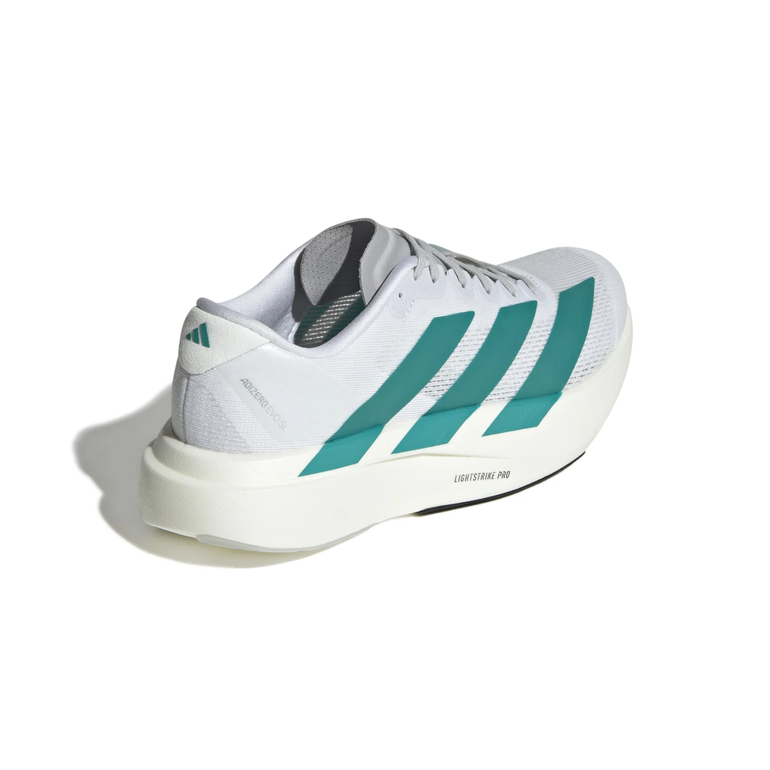 ADIDAS Women's Adizero Evo SL (FTWWHT/PURTEA/GRETWO) 4 ADIDAS Women's Adizero Evo SL (FTWWHT/PURTEA/GRETWO) - Image 4