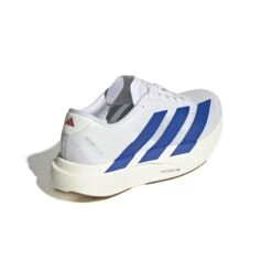 ADIDAS Men's Adizero Evo SL (FTWWHT/ROYBLU/PURRUB) -TCRunning Shop JS4494 7 FOOTWEAR Photography BackLateralTopView white