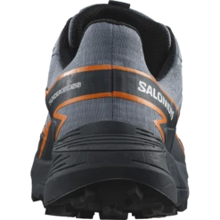 Salomon Men’s Thundercross GORE-TEX (Flint Stone/Carbon/Orange Pepper) -TCRunning Shop L47383100 6 GHO THUNDERCROSSGTXFlintStone Carbon OrangePepper
