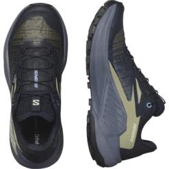 Salomon Women's Genesis (Carbon/Grisaille/Aloe Wash) -TCRunning Shop L47443200 10 GHO GENESISW Carbon Grisaille AloeWash