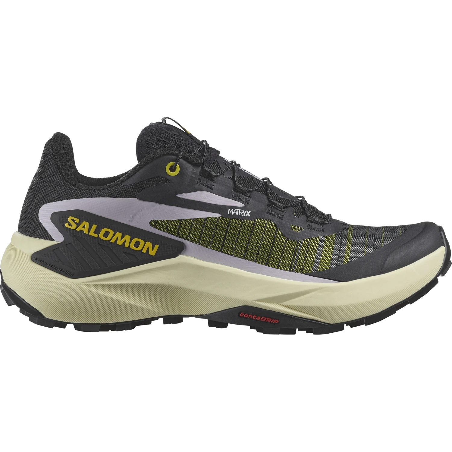 Salomon Women's Genesis (Black/Sulphur Spring/Orchid Petal) 1 Salomon Women's Genesis (Black/Sulphur Spring/Orchid Petal)