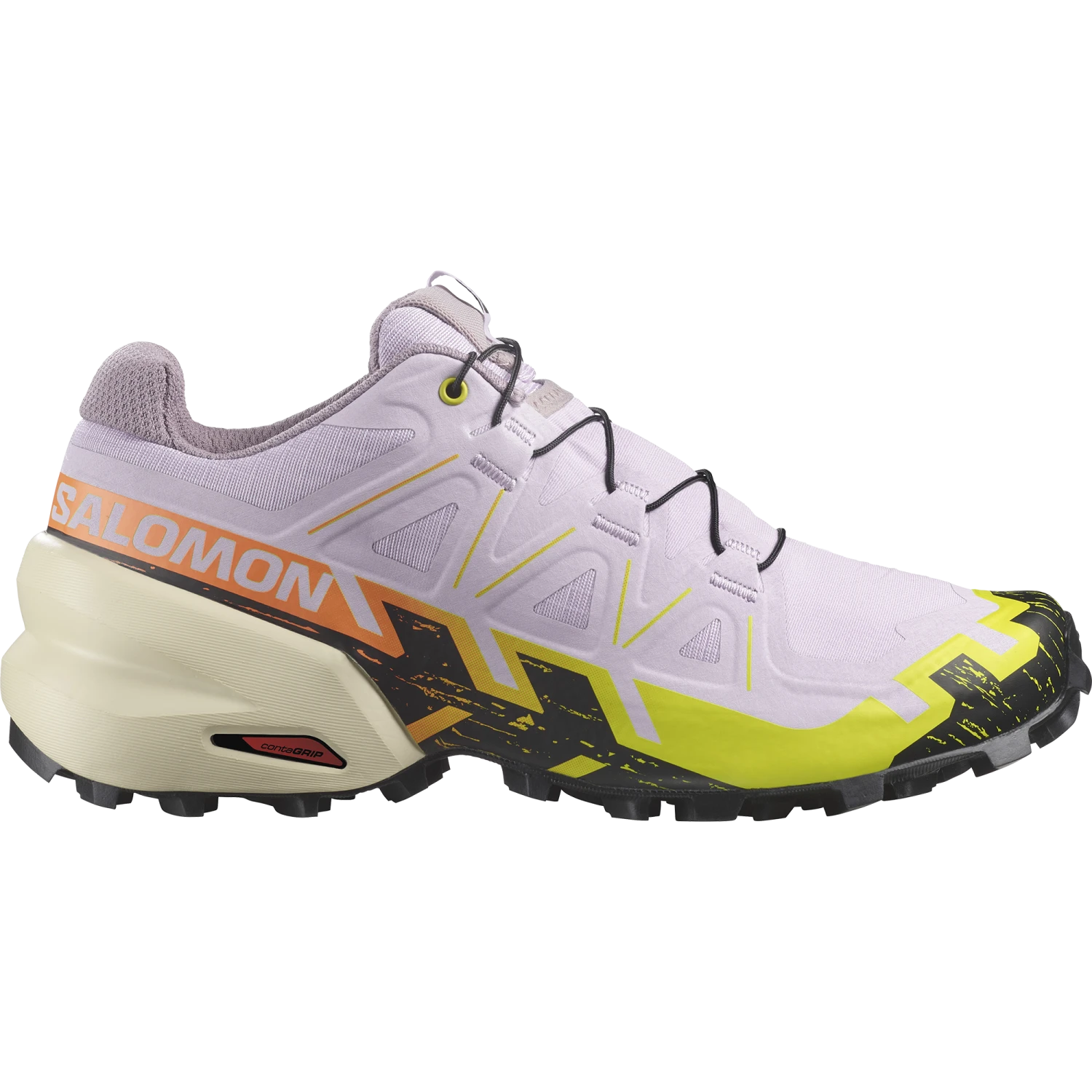 Salomon Women’s Speedcross 6 (Orchid Petal/Black/Sulphur Spring) 1 Salomon Women’s Speedcross 6 (Orchid Petal/Black/Sulphur Spring)