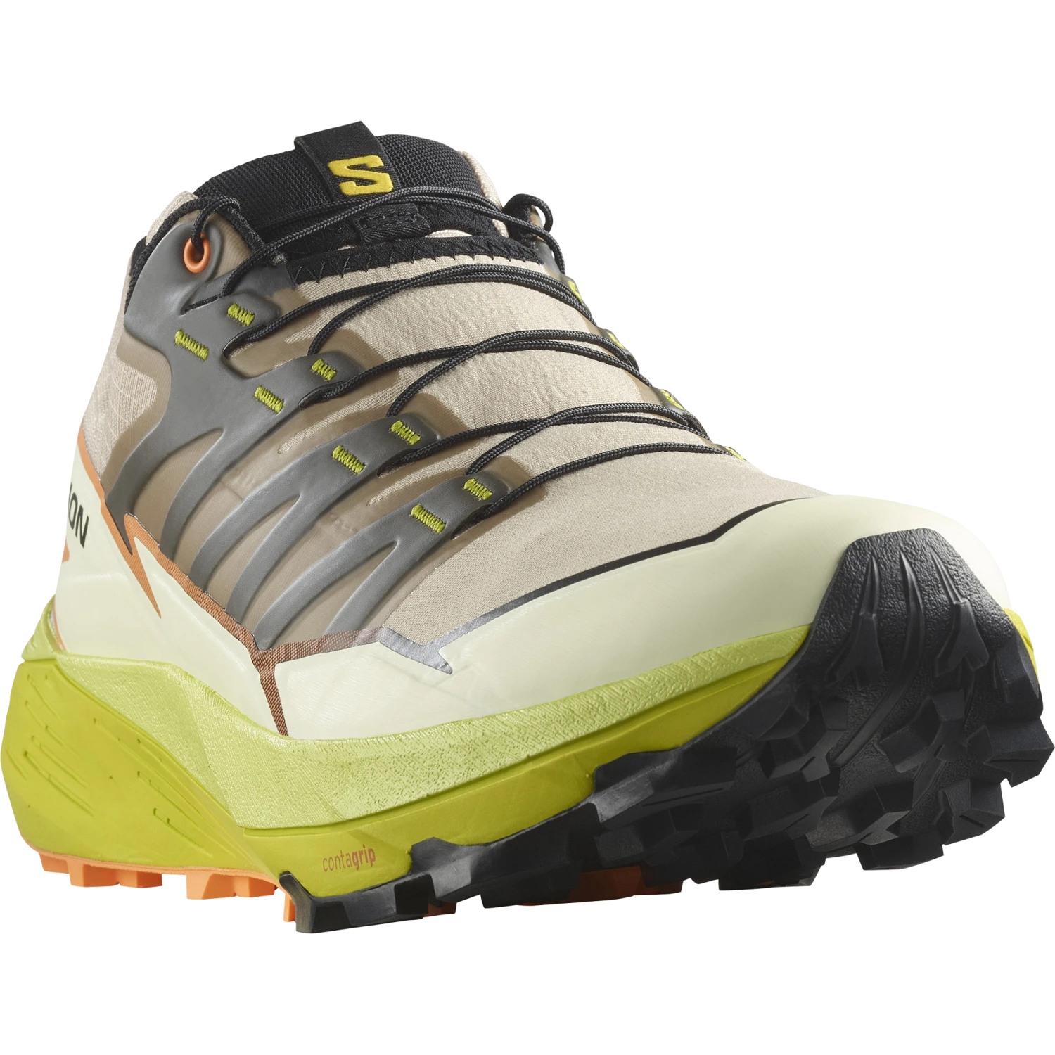 Salomon Men’s Thundercross (Safari/Sulphur/Black) 2 Salomon Men’s Thundercross (Safari/Sulphur/Black) - Image 2