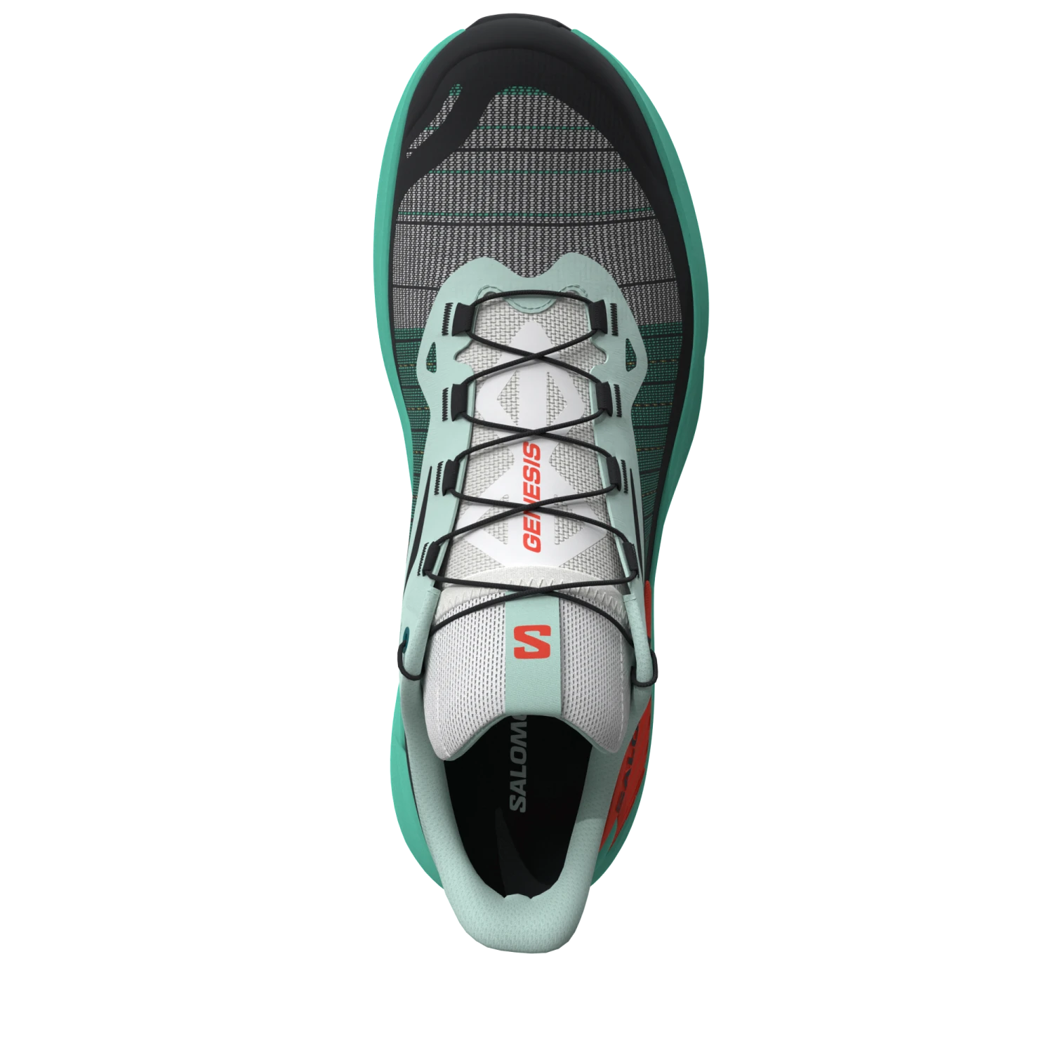 Salomon Women's Genesis (Bay/Electric Green/Cherry Tomato) 4 Salomon Women's Genesis (Bay/Electric Green/Cherry Tomato) - Image 4