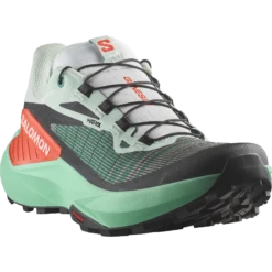 Salomon Women's Genesis (Bay/Electric Green/Cherry Tomato) 8 Salomon Women's Genesis (Bay/Electric Green/Cherry Tomato) -TCRunning Shop L47588800 5 GHO GENESISWBay ElectricGreen CherryTomato