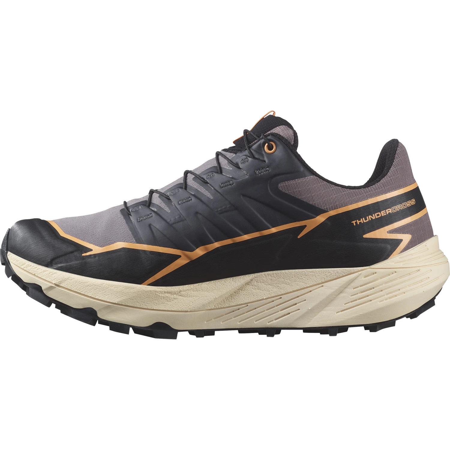 Salomon Women’s Thundercross GORE-TEX (Shark/Black/Papaya) 2 Salomon Women’s Thundercross GORE-TEX (Shark/Black/Papaya) - Image 2