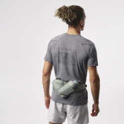 Salomon Active Bottle Hydration Belt - Lily Pad/Laurel Wreath -TCRunning Shop LC2179200 1 MOD ACTIVEBELT3DBOTTLE LilyPad LaurelWr