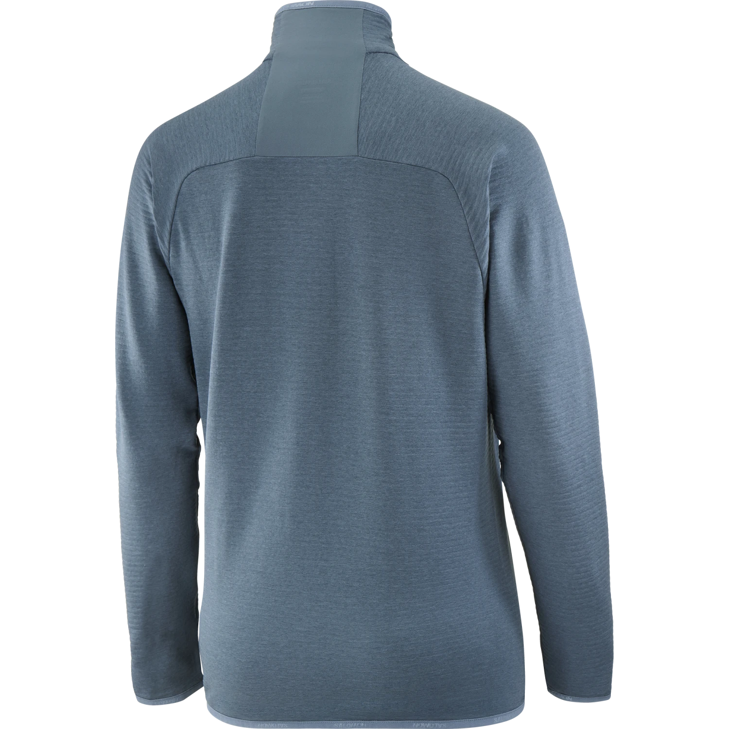 Salomon Women's Essential Lightwarm Half-Zip - Midnight Navy 2 Salomon Women's Essential Lightwarm Half-Zip - Midnight Navy - Image 2