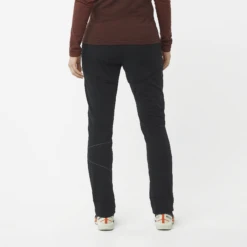 Salomon Women's Elevate SShell Pant (Deep Black) 9 Salomon Women's Elevate SShell Pant (Deep Black) -TCRunning Shop LC2361200 1 MOD elevatesshellpant deepblack outdoor w