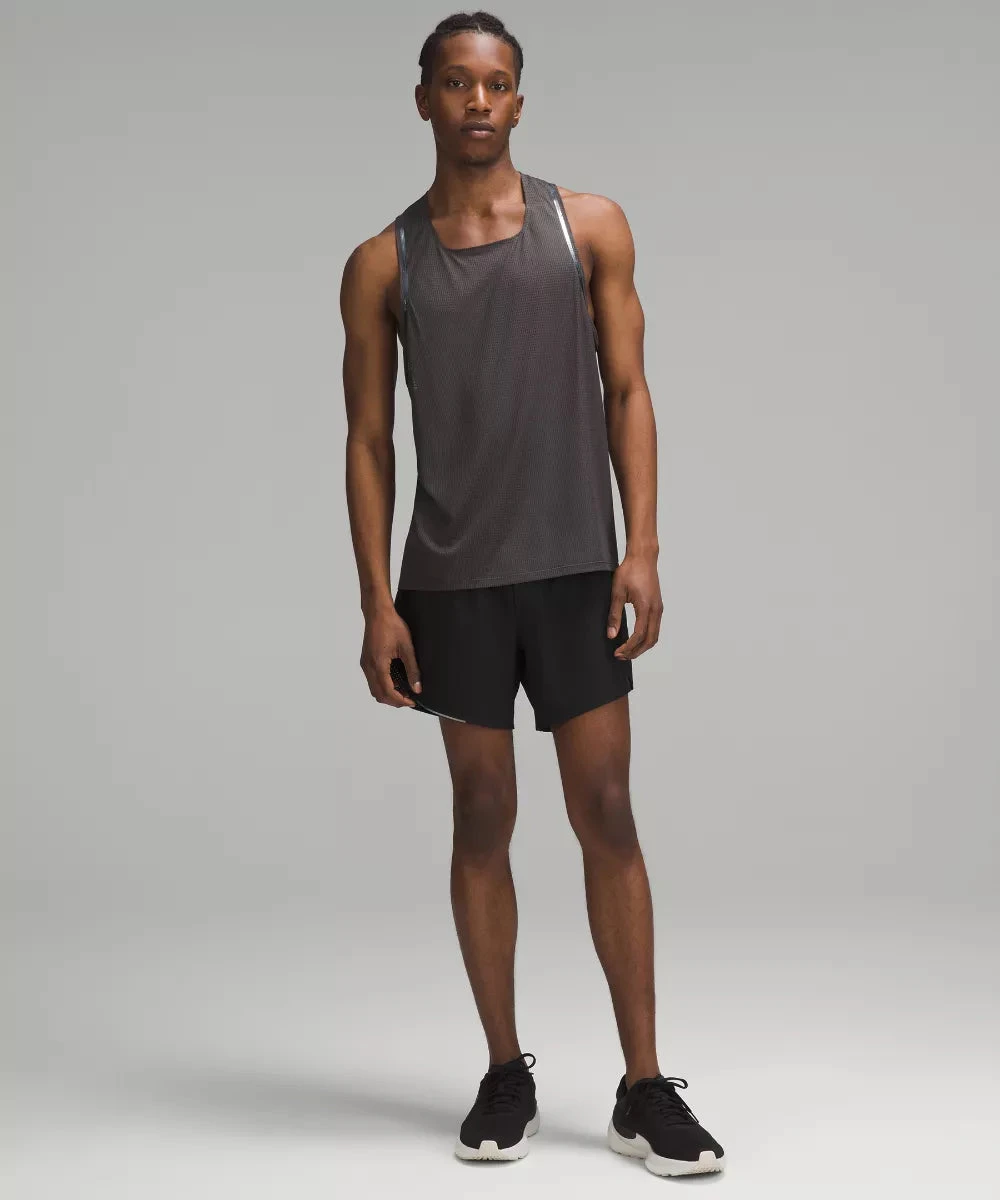 Lululemon Men's Fast and Free Short 6" *Lined - Black 2 Lululemon Men's Fast and Free Short 6" *Lined - Black - Image 2
