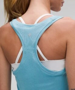 Lululemon Women's Swiftly Tech Racerback Tank Top 2.0 *Hip Length (Washed Blue/Washed Blue) -TCRunning Shop LW1CHRS 070216 5