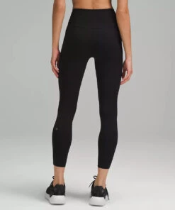 Lululemon Women's Fast And Free HR Tight 25" With Pockets (Black) 9 Lululemon Women's Fast And Free HR Tight 25" With Pockets (Black) -TCRunning Shop LW5FARS 0001 3