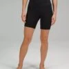 Lululemon Women's Align™ High Rise Short 6" (Black)