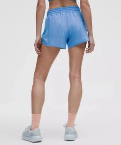 Lululemon Women's Hotty Hot High Rise Lined Short 4" - Pool Party -TCRunning Shop LW7DCNS 025461 3